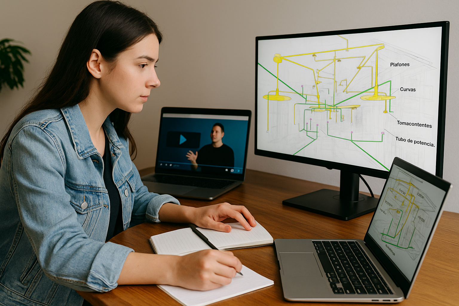 Cómo usar dos monitores para estudiar con Keeppro