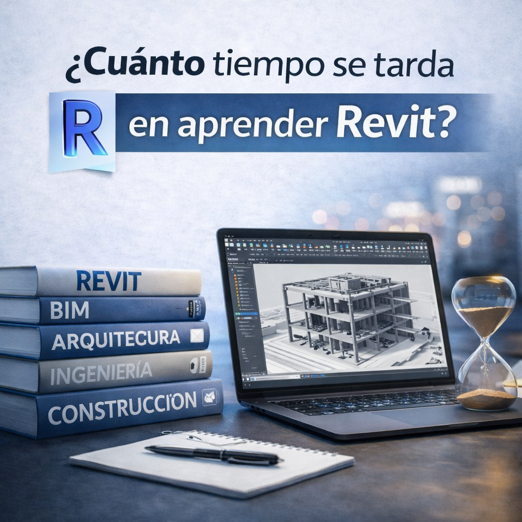 ¿Cuánto tiempo se tarda en aprender Revit?